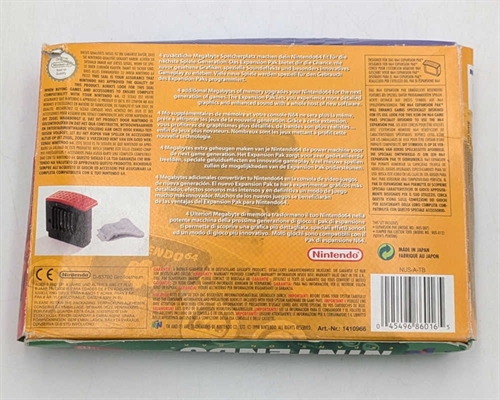 Memory Expansion pak - Original Box - Nintendo 64 Accessories - (C Grade) (Used)